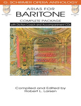 Arias For Baritone - Complete Package: Book/diction Coach/Accompaniment CDs