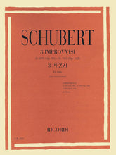 Schubert, Franzt - 8 Impromptus, D. 899 (Op. 90) and D. 935 (Op. 142), and 3 Pieces, D. 946 Piano