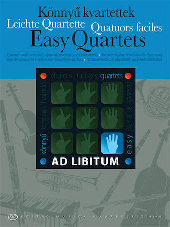 Easy Quartets With Optional Combinations Of Instruments Score/parts