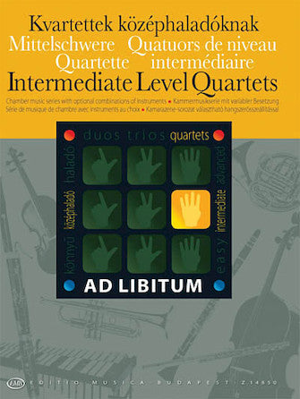 Intermediate Level Quartets With Optional Combinations Of Instruments Score/parts