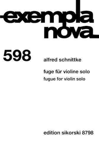 Schnittke Fugue for Violin Solo