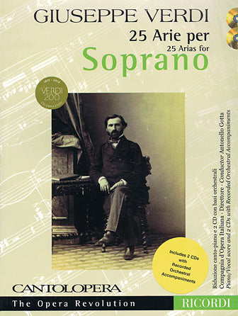 Verdi - 25 Arias for Soprano Cantolopera Collection