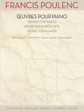 Poulenc Works for Piano