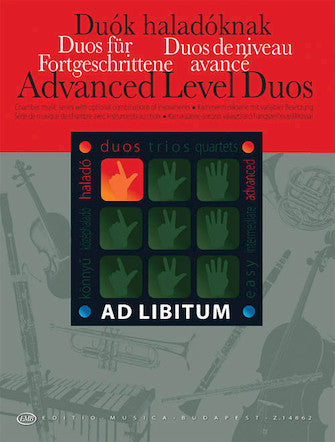 Advanced Level Duos with Optional Combinations of Instruments Score and Parts
