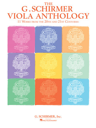 G. Schirmer Viola Anthology - Viola and Piano