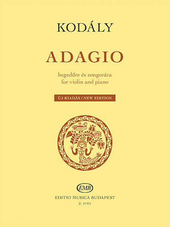Kodaly Adagio for Violin and Piano