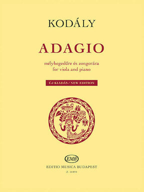 Kodaly Adagio for Viola and Piano - New Edition