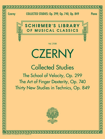 Czerny - Collected Studies - Op. 299, Op. 740, Op. 849