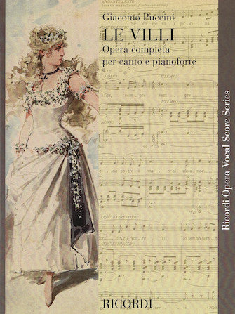Puccini Le Villi Vocal Score
