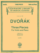 Dvorak 3 Violin Pieces