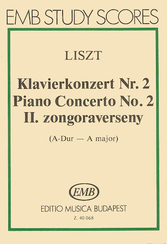 Liszt Concerto for Piano and Orchestra No. 2 in A Major