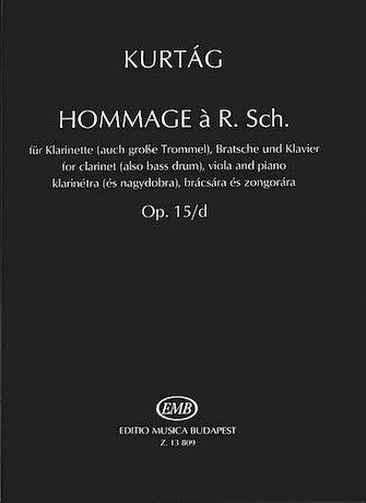 Kurtág Hommage à R. Schumann., Op. 15d
