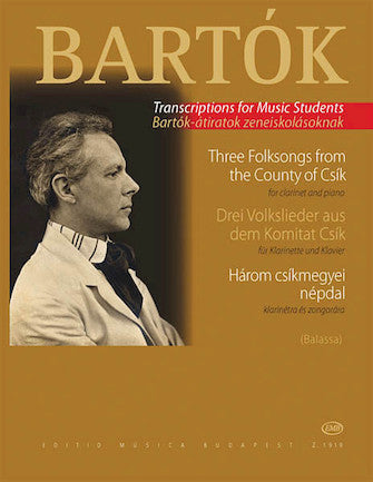 Bartok Three Hungarian Folksongs from the County of Csik