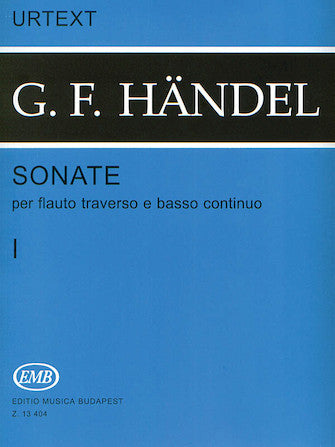 HANDEL SONS FLUTE & BASSO CONT