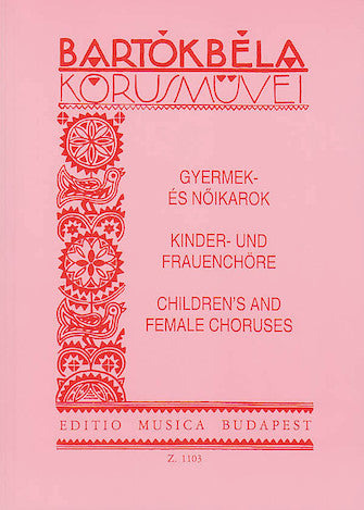 Choral Works for Children's and Female Voices
