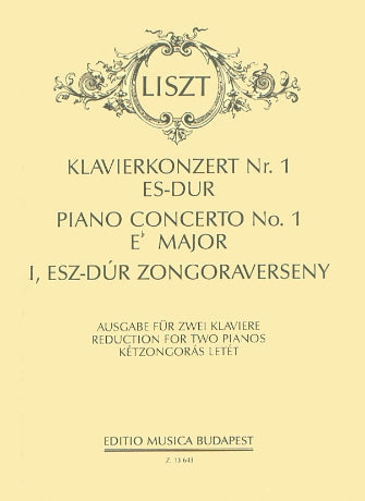 Liszt Concerto No. 1 in E flat major, R 455