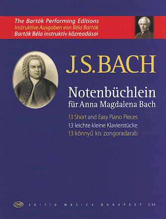Notenbüchlein für Anna Magdalena Bach