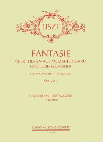 Liszt Fantasy on Themes from Figero and Don Giovanni by Mozart