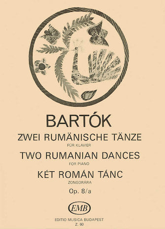Bartok Two Rumanian Dances, Op. 8a