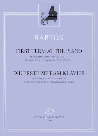 Bartók First Term at the Piano