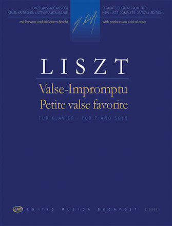 Liszt Valse Impromptu Petite valse favorite