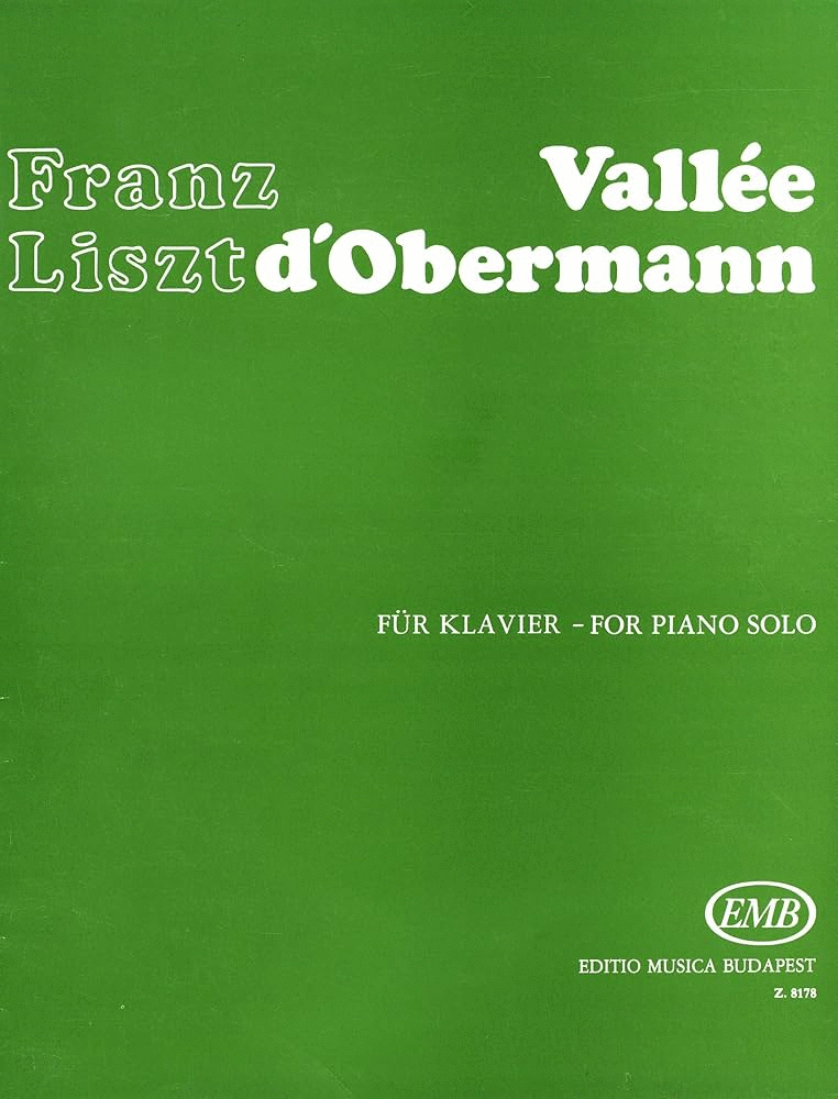 Liszt Vallee D'obermann from Années de pèlerinage