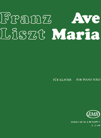 Liszt Ave Maria Piano Solo