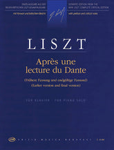 Liszt Après une Lecture de Dante from Années de pèlerinage