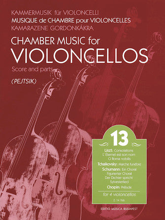 Chamber Music For Violoncellos For 4 Violoncellos 13