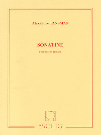 Tansman Sonatine Bassoon