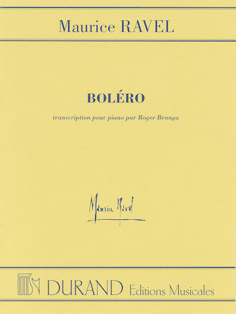 Ravel Boléro Piano Solo