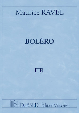 Ravel Boléro Study Score