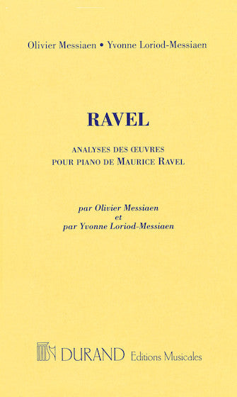 Analysis of the Piano Music of Ravel