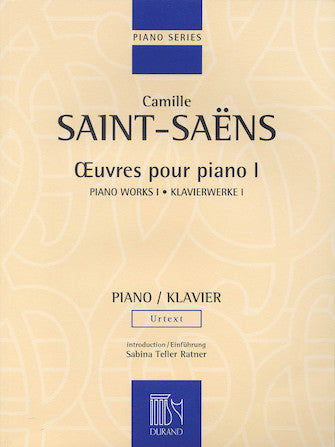 Saint-Saëns Piano Works I
