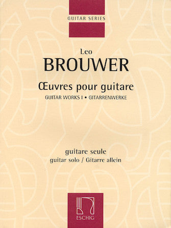 Brouwer Guitar Works I