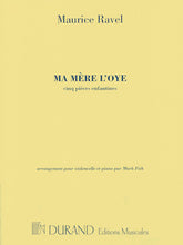 Ravel Ma Mere L'oye for Cello and Piano