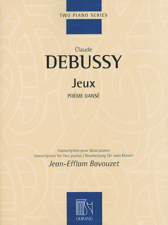 Debussy Jeux (Poème Dansé) Transcription for two pianos