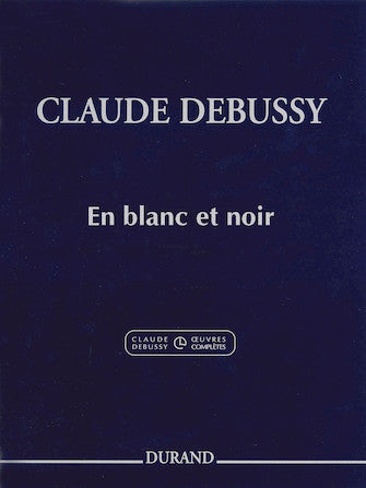 Debussy En Blanc Et Noir  2 Pianos, 4 Hands