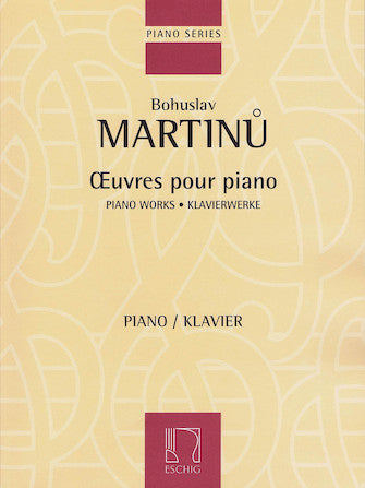 Martinu, Bohuslav - Piano Works