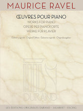 Ravel Works for Piano