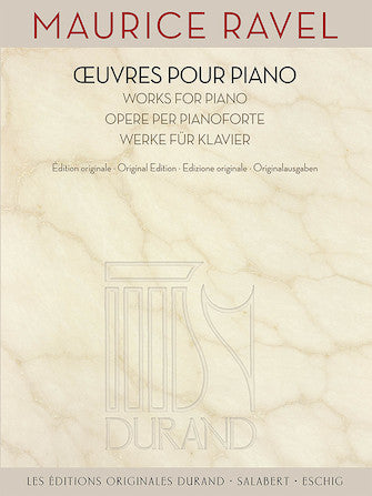 Ravel Works for Piano