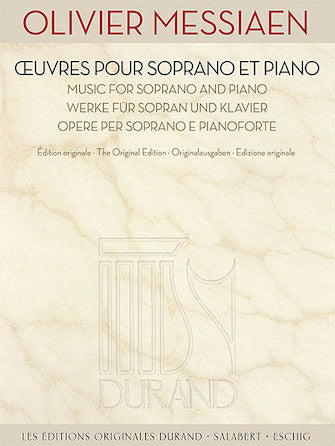 Messiaen Music for Soprano and Piano