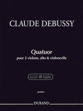 Debussy String Quartet in G minor, Op. 10