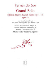 Sor Grand Solo: Edition Pierre Porro (1811-12), Op. 14