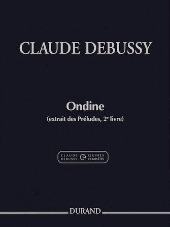 Debussy Ondine Pour Piano