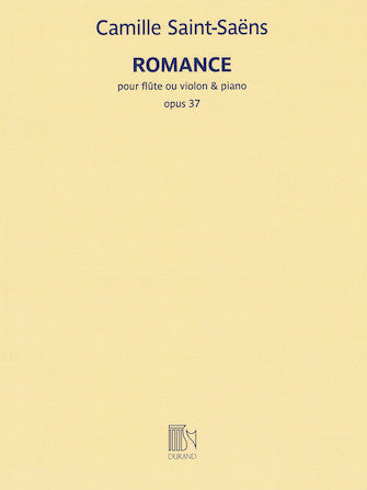 Saint-Saens Romance Op. 37 for Flute or Violin and Piano