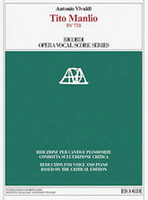 Vivaldi Tito Manlio, RV 738 Vocal Score