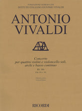 Vivaldi Concerto B Minor RV 580, Op. III No. 10 (full score)