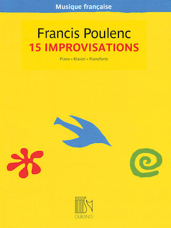 Poulenc 15 Improvisations Piano Solo