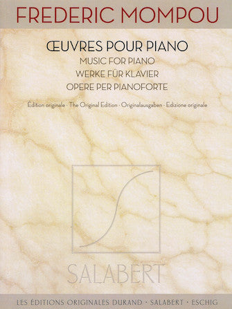 Mompou Works for Piano